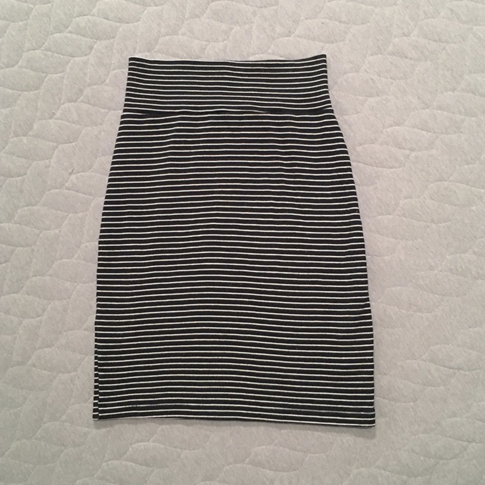 American Apparel Striped Skirt